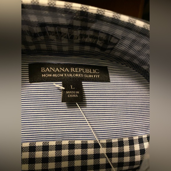 Banana Republic NWT Tailored Slim Fit Men’s Brand new long sleeve - Picture 2 of 2